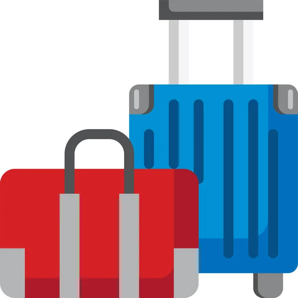 Luggage Travel Trip Icon — Stock Vector