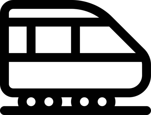 Ikona Kolejki Dojazdowej — Wektor stockowy