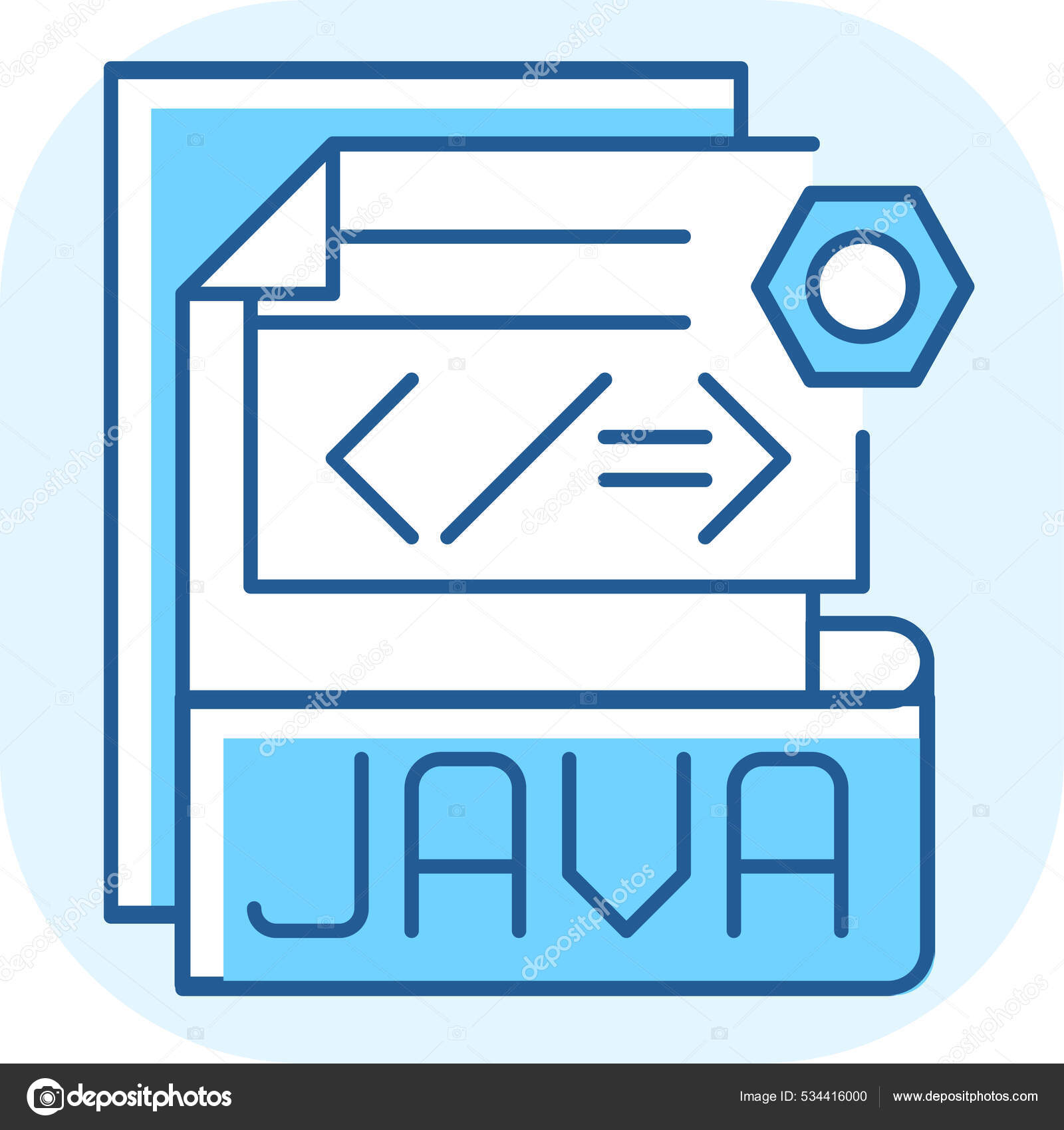 Formato Código Fuente Java Icono Vector de stock #534416000 de ©iconfinder