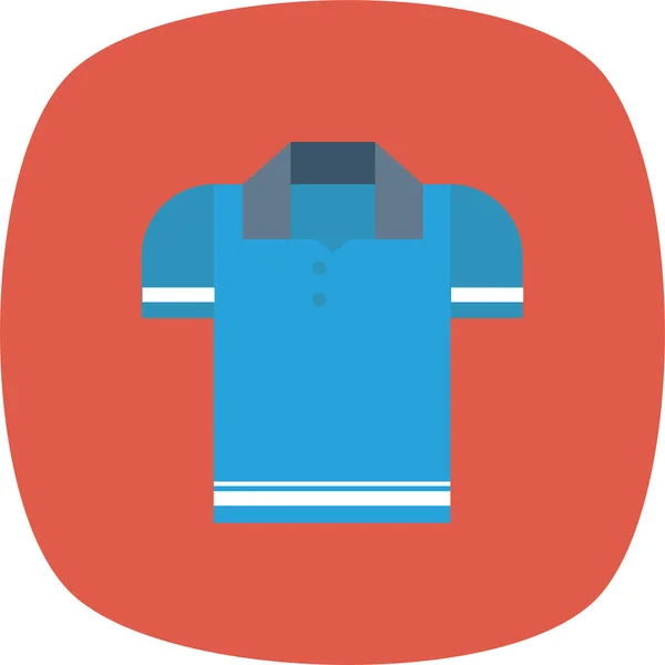 Kleding Kleding Jurk Pictogram Platte Stijl — Stockvector