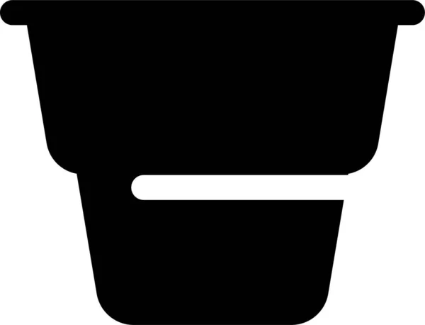 Diario Yogur Icono Alimentos — Archivo Imágenes Vectoriales