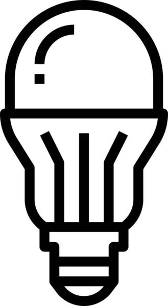Лампочка Люминесцентная — стоковый вектор