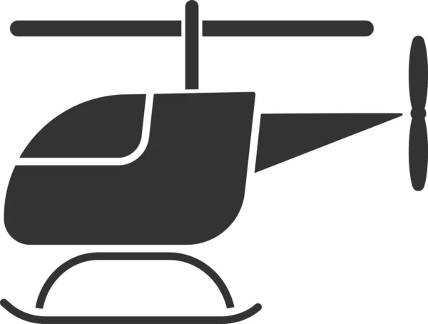 Самолет Самолет Икона Ребенка Твердом Стиле — стоковый вектор