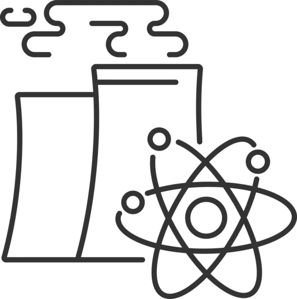 Икона Атомной Энергетики — стоковый вектор