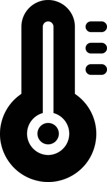 Temperatura Fahrenheit Celcius Icono — Vector de stock