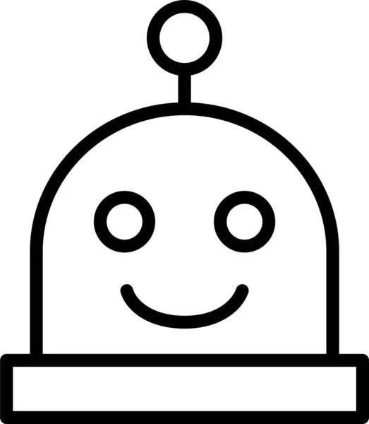 Icono Tecnología Máquina Robot — Vector de stock