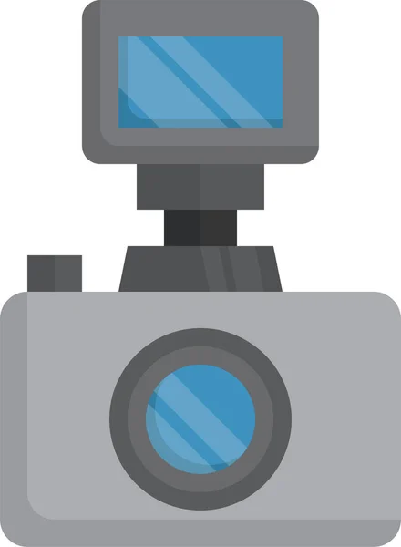 Kameraapparater Elektronik Ikon — Stock vektor