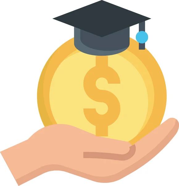 Higher Education Loan Icon — Stock Vector