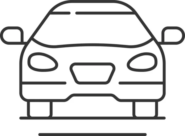 Ícone Automóvel Carro Sedan —  Vetores de Stock