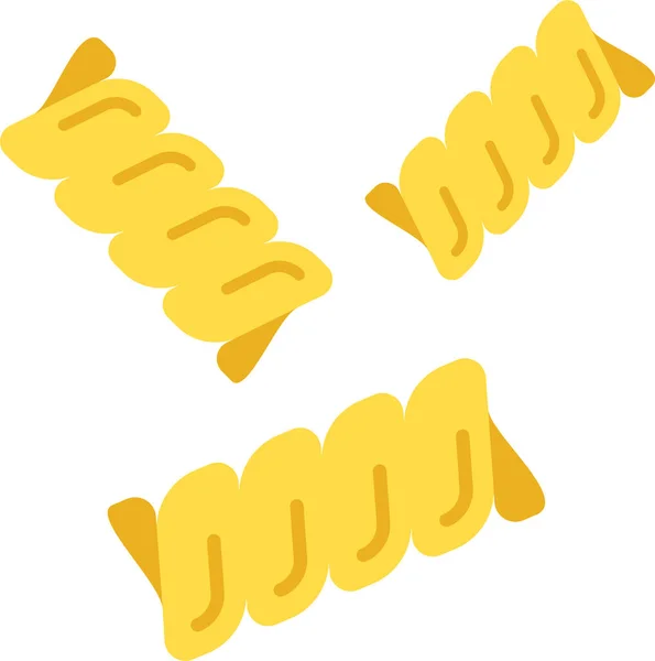 Fusilli Gemelli Gemelli Pictogram — Stockvector