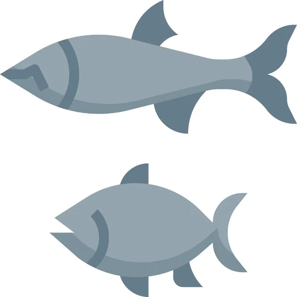 Fischrestaurant Ikone — Stockvektor