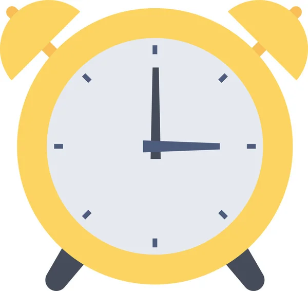 Alarm Alert Clock Icon Family Home Category — Stock Vector