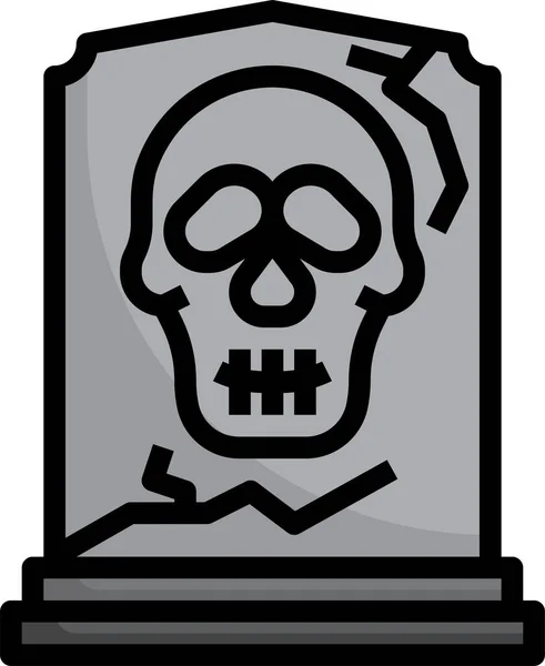 Ikona Grobu Śmierci — Wektor stockowy