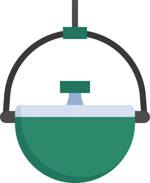 가마솥 음식의 아이콘 — 스톡 벡터
