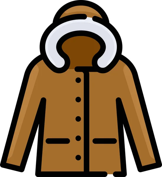 暖かい冬の冷たいアイコン — ストックベクタ