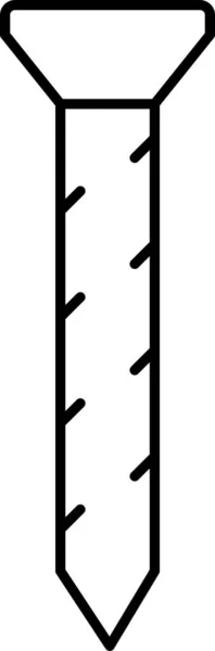 Значок Гвинтових Інструментів Цвяхів — стоковий вектор