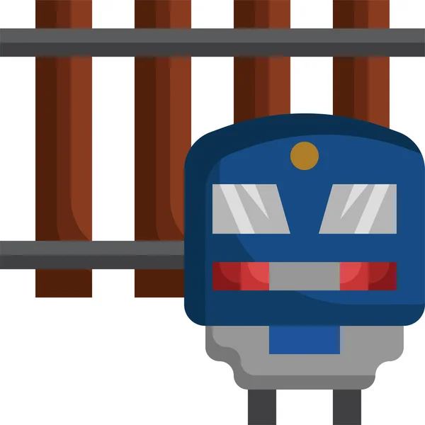 Ikone Der Direkten Eisenbahnregulierung — Stockvektor