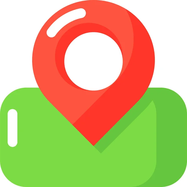 Gps Map Location Icon — 스톡 벡터