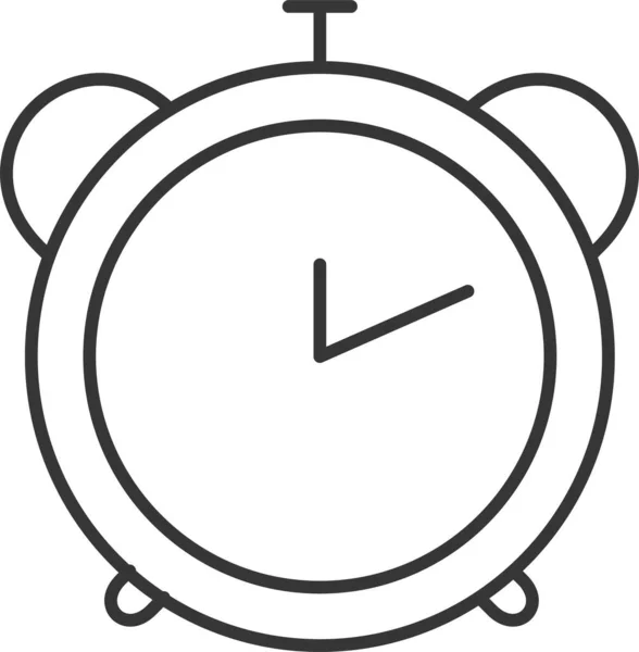 Despertador Reloj Despertador Icono Cronómetro Icono — Vector de stock