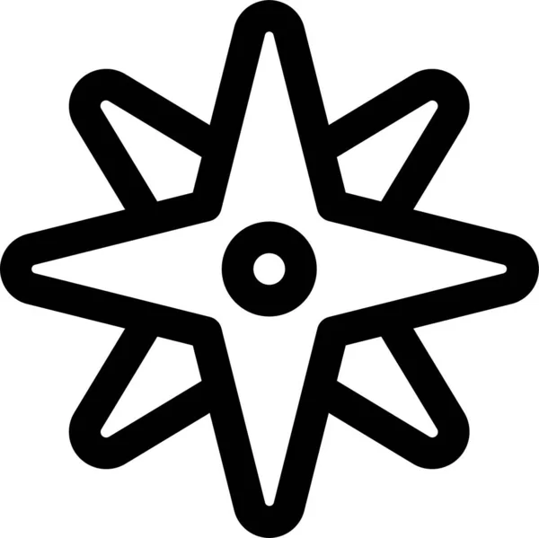 Иконка Направления Компаса — стоковый вектор