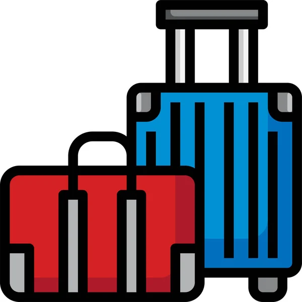 行李旅行图标 — 图库矢量图片