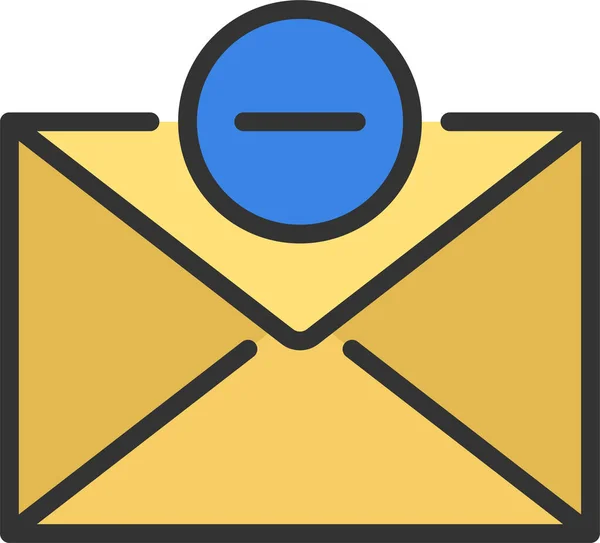 Mensaje Email Sobre Icono — Archivo Imágenes Vectoriales