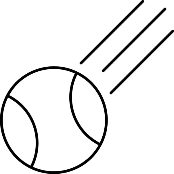 Иконка Игры Мяч — стоковый вектор