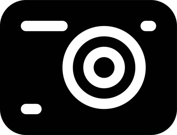 Ficka Digitalkamera Ikon — Stock vektor