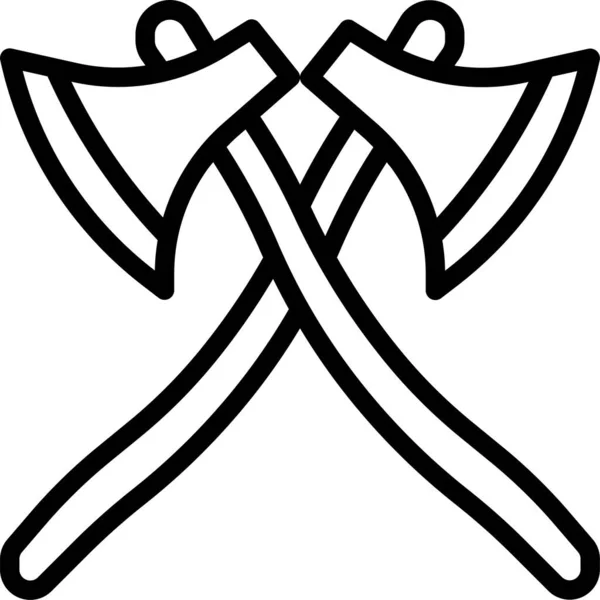 Иконка Топора Топора — стоковый вектор