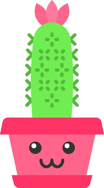 Cactus Erizo Icono Cactus Icono — Archivo Imágenes Vectoriales