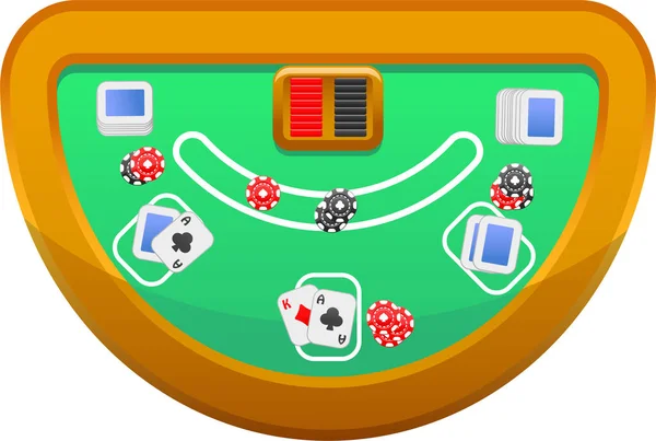 Apuesta Icono Blackjack Categoría Juegos — Archivo Imágenes Vectoriales