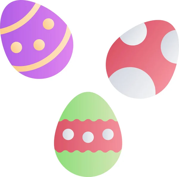 Easter Spring Celebration Icon — Stock Vector