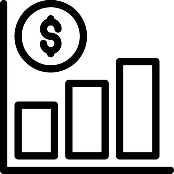 Ícone Indústrias Crescimento Negócios —  Vetores de Stock