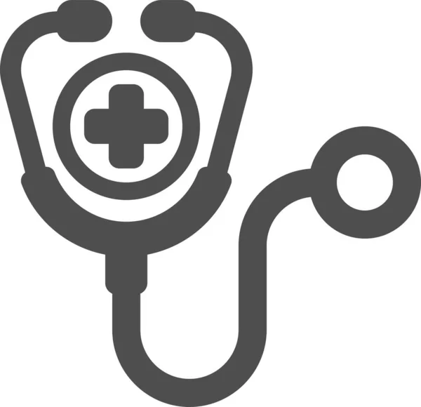 Stethoscope Health Healthcare Icon — Stock vektor