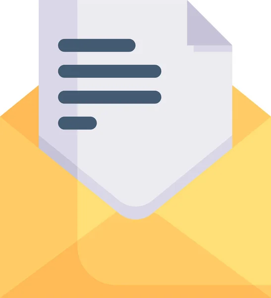 Mail Ecommerce Inbox Message Icon Shopping Ecommerce Category — Vector de stock