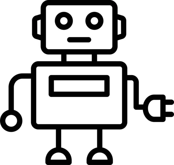 Ikona Robota Cyburskiego — Wektor stockowy