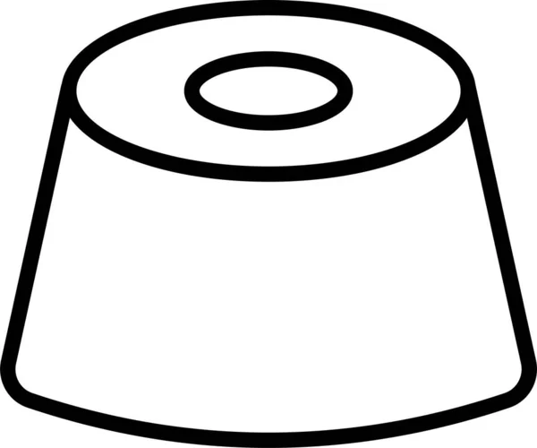 Солодка Цукерка Іконка Кави — стоковий вектор