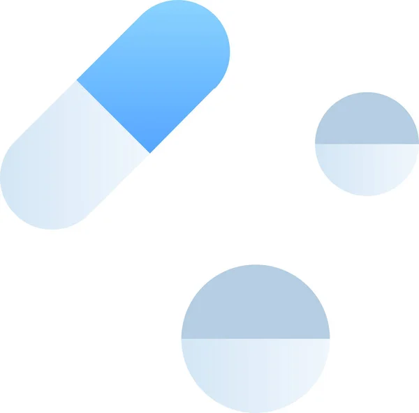 Antibiotic Drugs Healthy Icon — Stock Vector