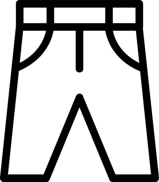 Икона Моды Стиле Абрис — стоковый вектор