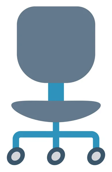 Büromöbel Ikone Flachen Stil — Stockvektor