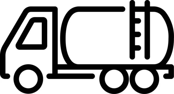Іконка Доставки Вантажів Категорії Еколого Екологічний — стоковий вектор