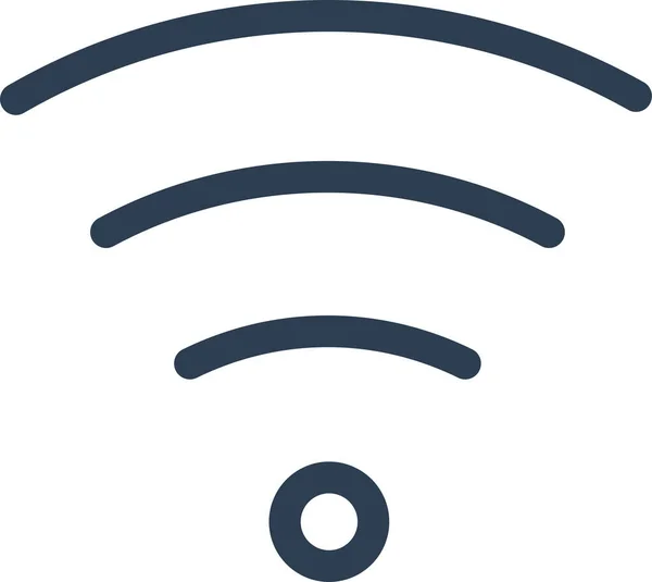 Connection High Hotspot Icon Outline Style — 图库矢量图片