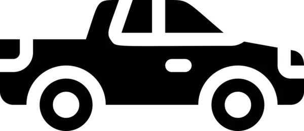 Auto Automotive Machine Icon Vehicles Modes Transportation Category — 图库矢量图片