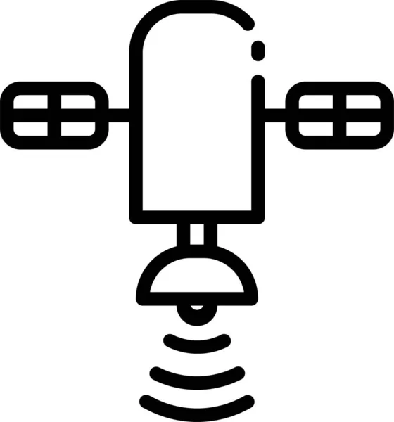 Digital Gps Икона Интернета Вещей Категории Электронных Устройств — стоковый вектор