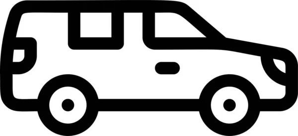 Auto Αυτοκίνητο Εικονίδιο Μηχανής Οχήματα Τρόπους Κατηγορία Μεταφοράς — Διανυσματικό Αρχείο
