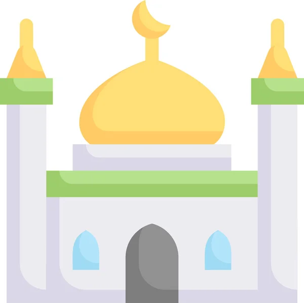 Eid Vasten Islam Icoon Ramadan Eid Categorie — Stockvector