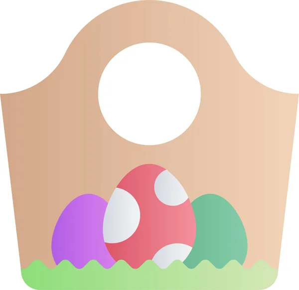 Icono Celebración Primavera Pascua — Vector de stock