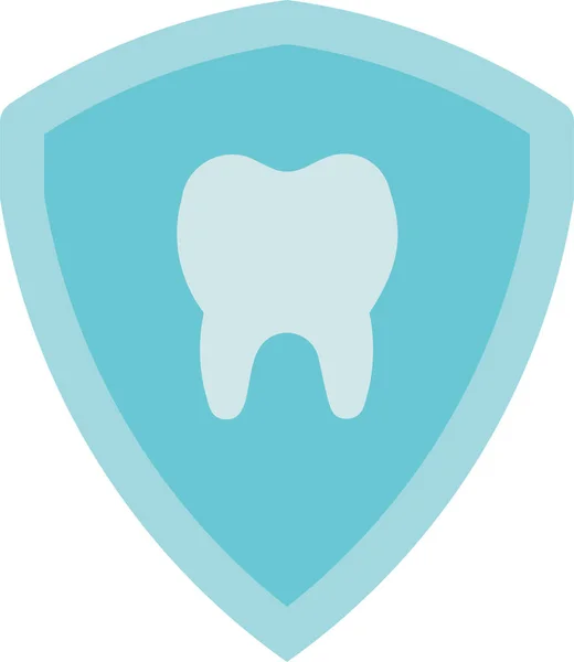 Dental Care Dentist Dental Protection Icon — Stock vektor