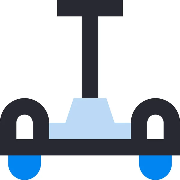 Icône Segment Des Transports Commun — Image vectorielle