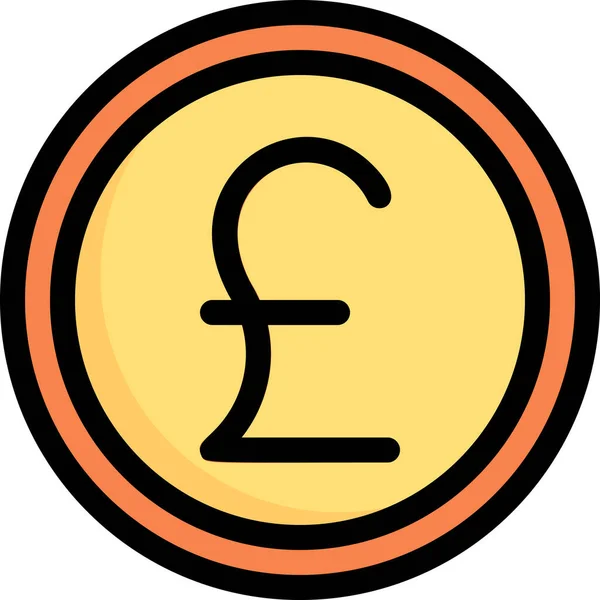 Monnaie Affaires Icône Économie Dans Catégorie Gestion Entreprise — Image vectorielle